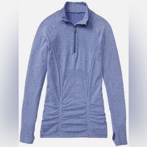 Athlete Fastest Track Blue Half Zip Size XS